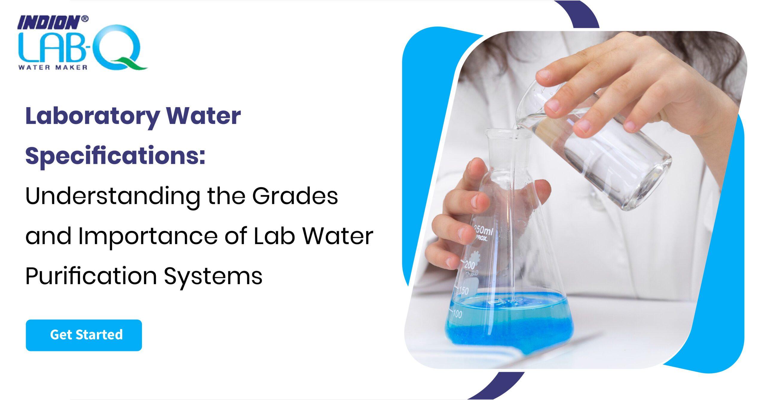 Laboratory Water Specifications